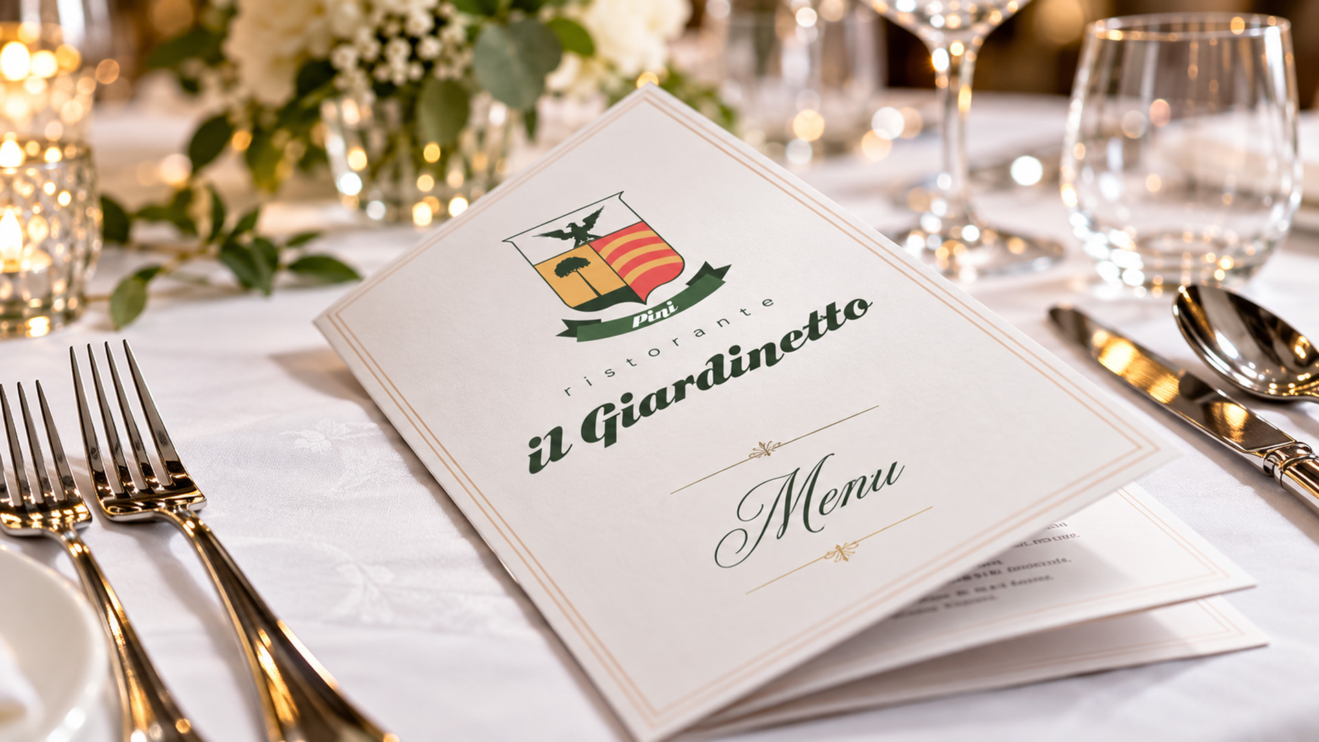 à la carte menu