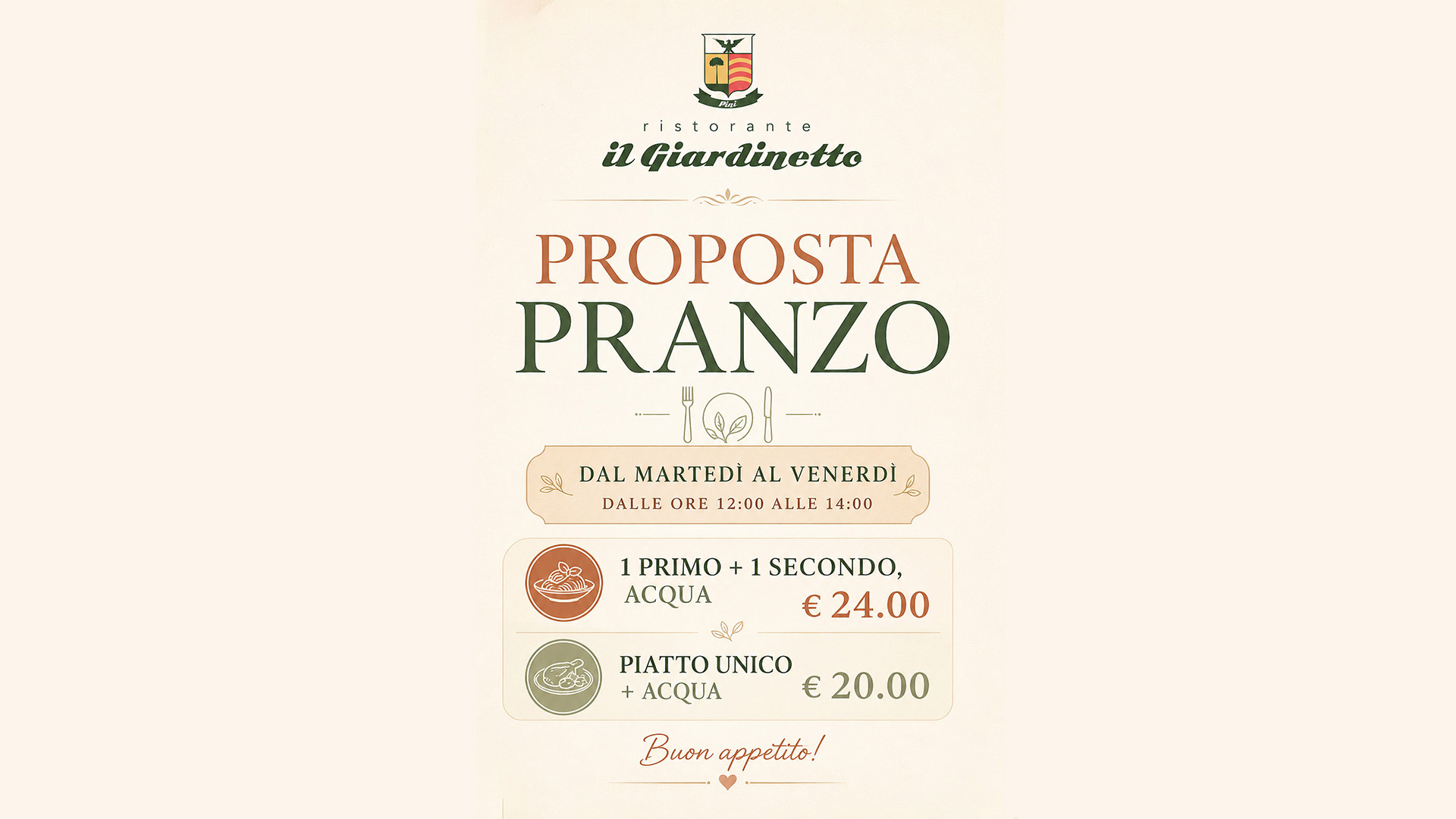 Proposta Pranzo